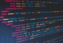 Lines of code displayed on a computer screen