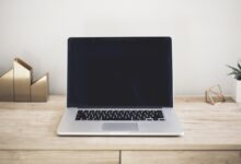 Budget laptop on a desk, representing an affordable computer purchase